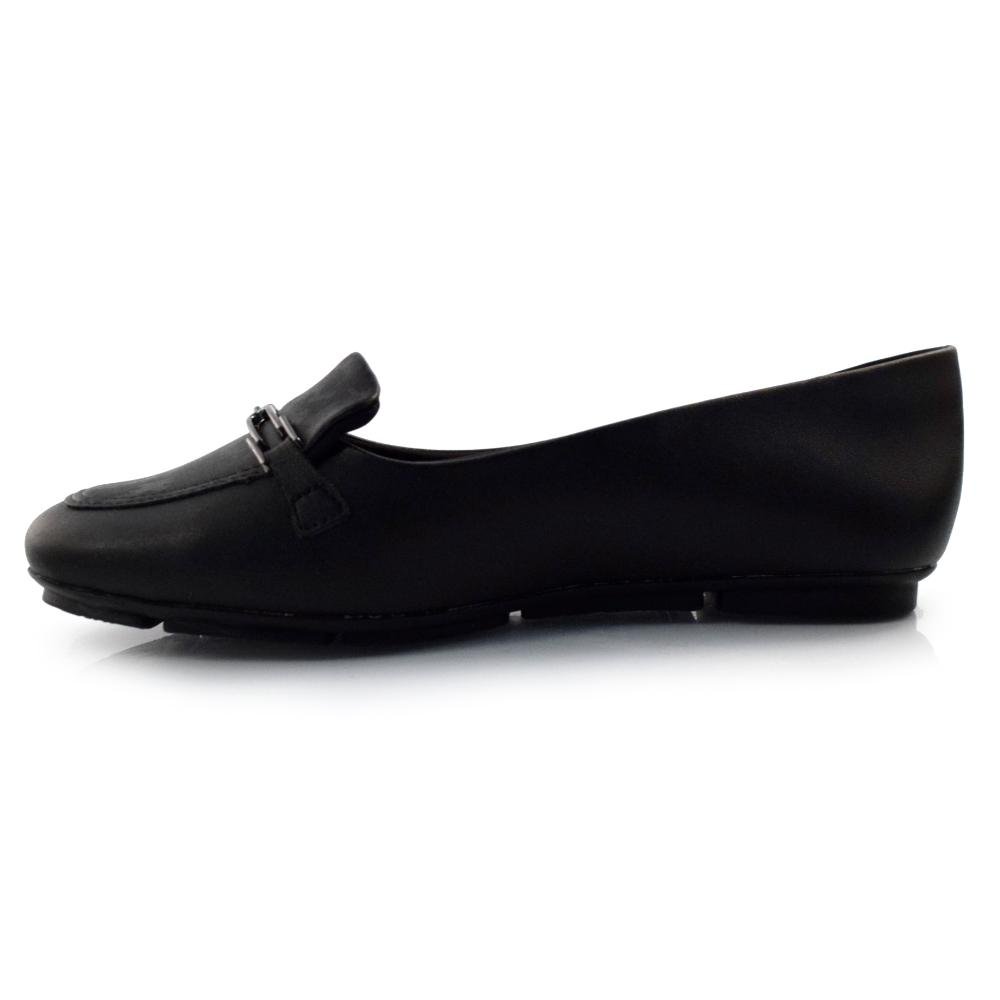 Mocassim Feminino Comfortflex 23-63304 Preto 5