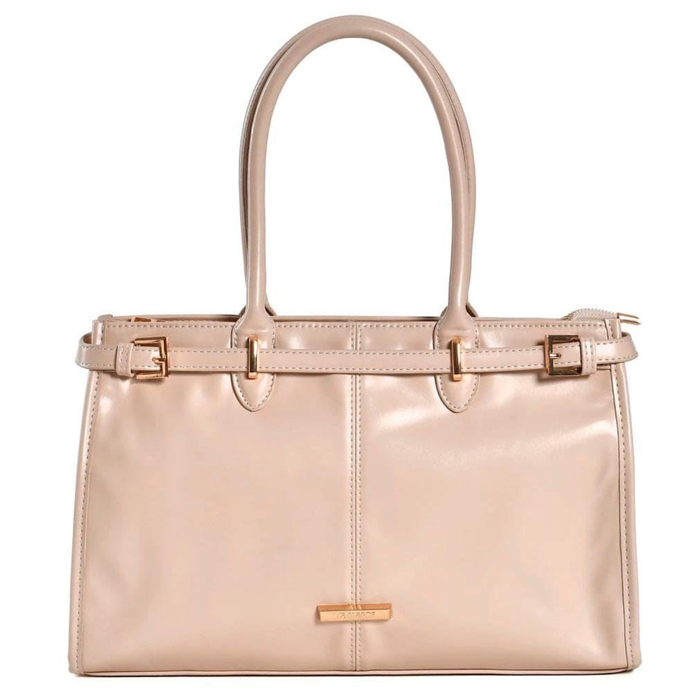 Bolsa de Ombro Feminina Via Marte B1-307-01 Off White 2