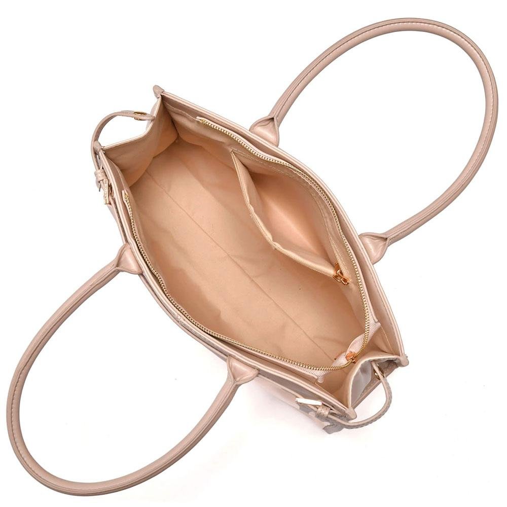 Bolsa de Ombro Feminina Via Marte B1-307-01 Off White 3