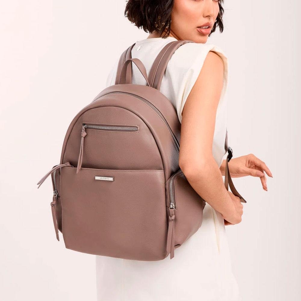 Mochila Feminina Via Marte B2-715-01 Marrom 5