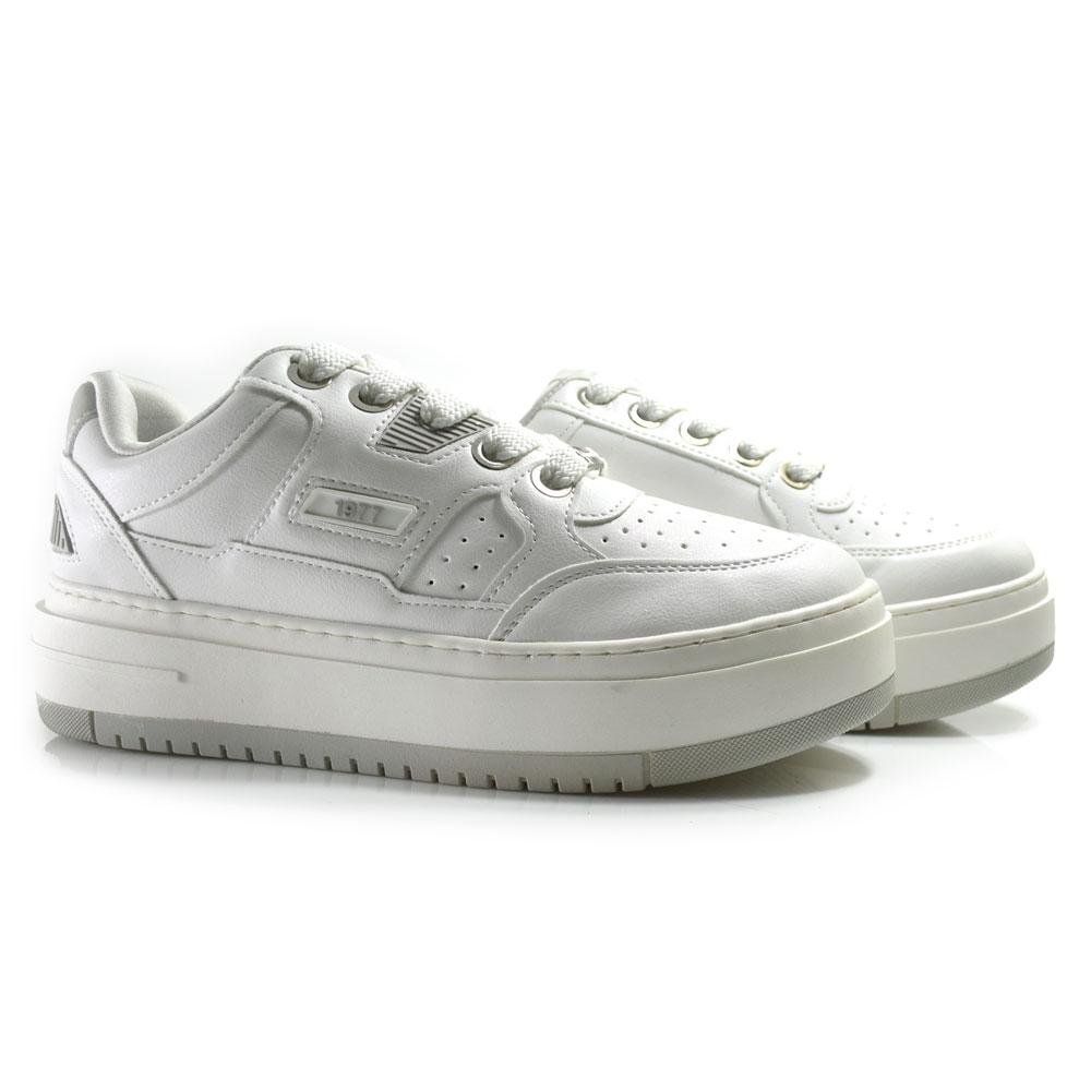 Tênis Casual Feminino Via Marte 306-001-03 Branco 2