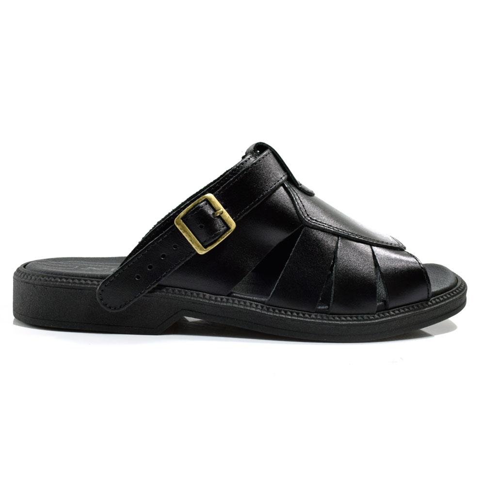 Chinelo de Couro Masculino Itapuã 1603 Preto 3