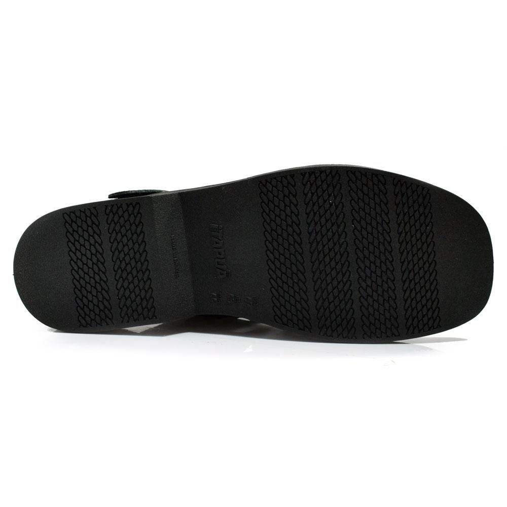 Chinelo de Couro Masculino Itapuã 1603 Preto 7