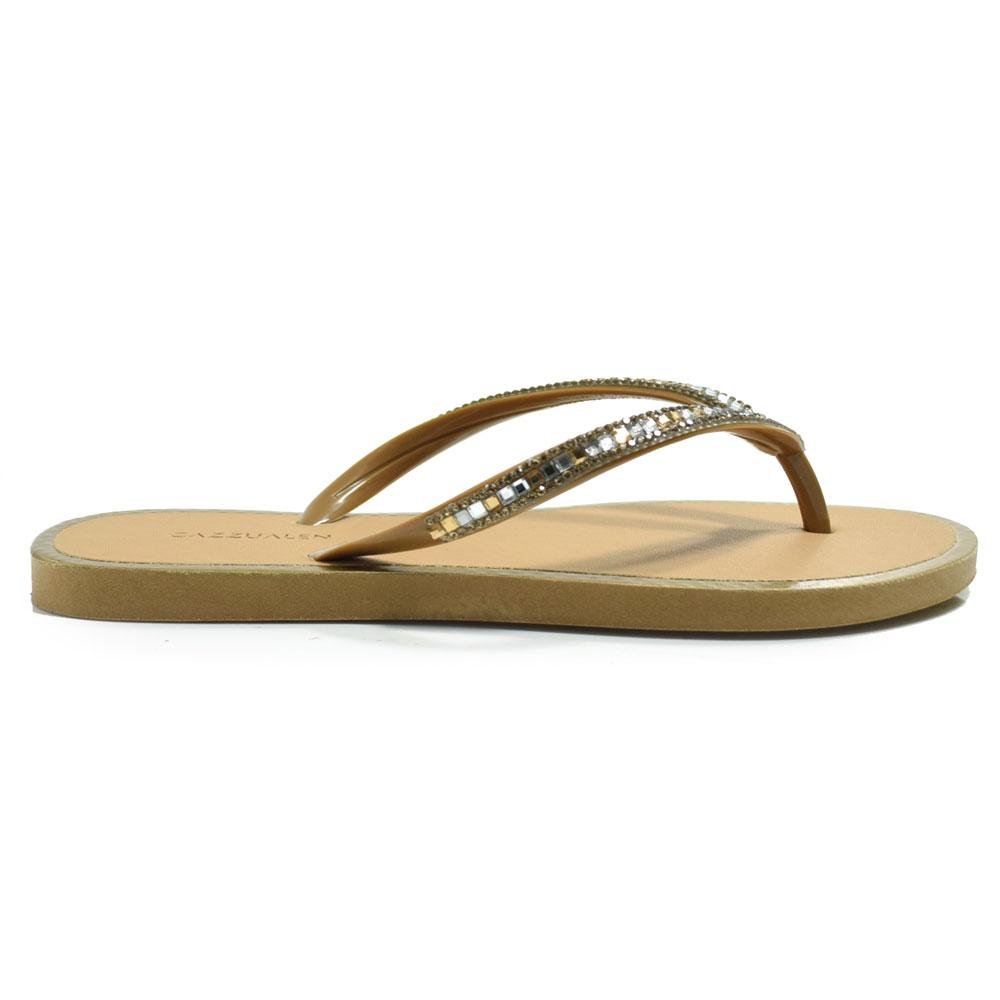 Chinelo Feminino Cazzualen CH-2101 Dourado 3