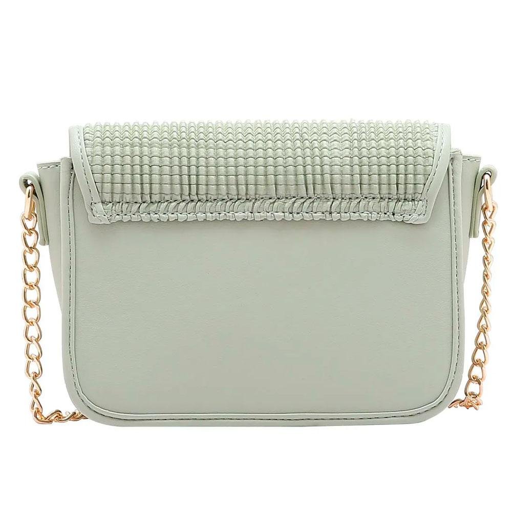 Bolsa Transversal Feminina Chenson 3484741 Verde 3
