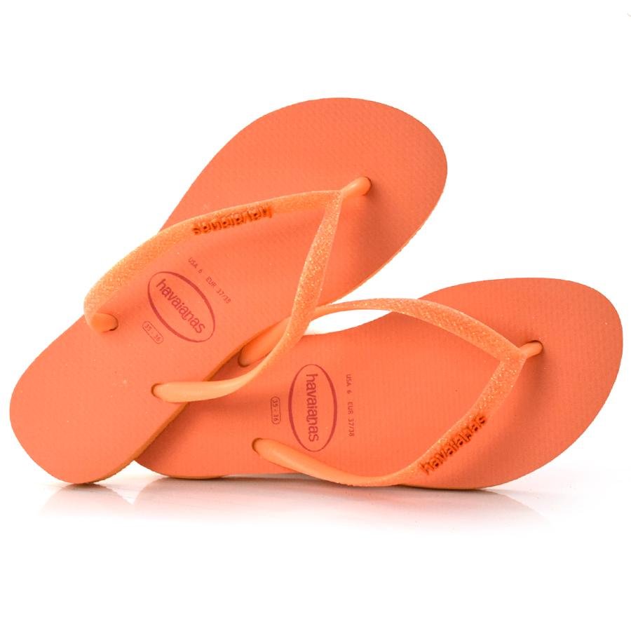 Chinelo Havainas Glitter Neon 4147111