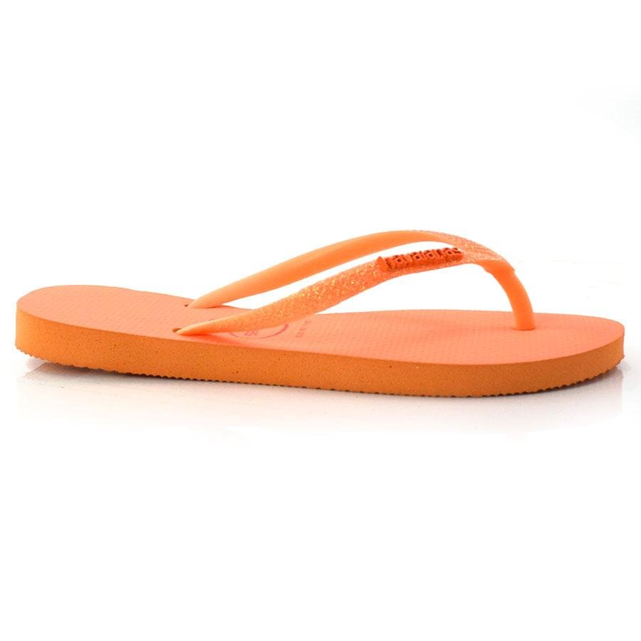 Chinelo Havainas Glitter Neon 4147111 Laranja 7