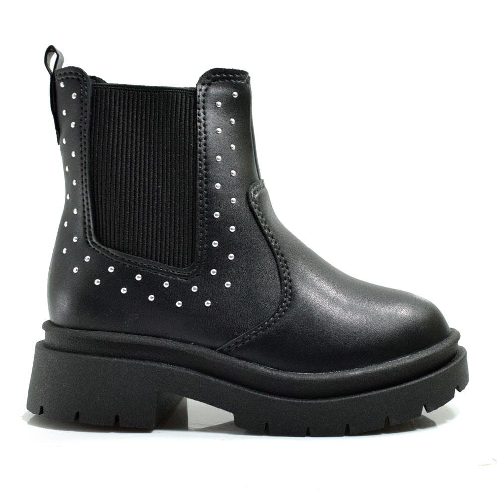 Coturno Infantil Molekinha 2182.110.27457 Preto 3