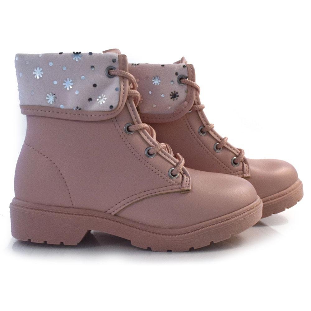 Coturno Infantil Molekinha 2164.135.27447 Rosa 2