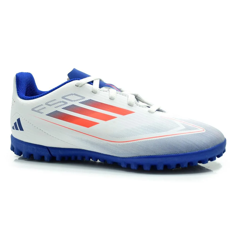 Chuteira Society Infantil Adidas F50 IF1391 Branco