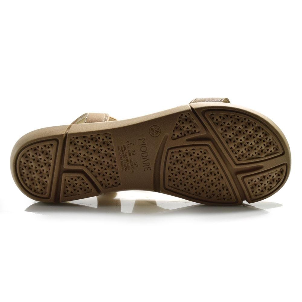 Papete Feminina Modare Bege 7