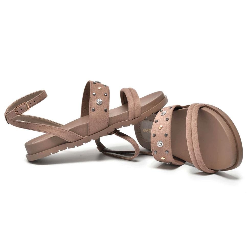 Papete Feminina Via Marte 174-017-01 Bege 3