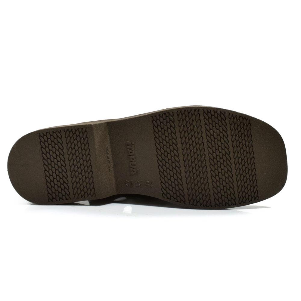 Sandália de Couro Masculina Itapuã 1602 Marrom 7
