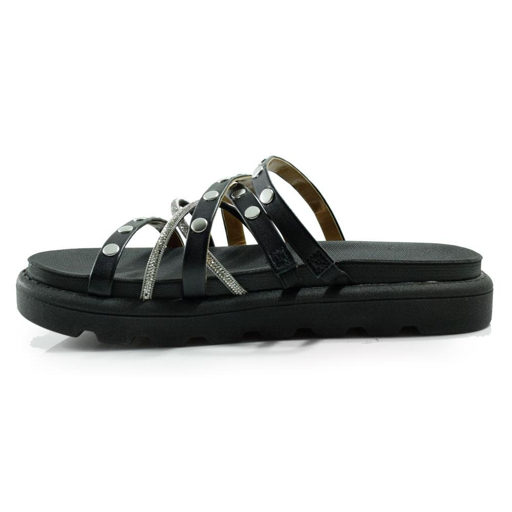 Sandália Flat Feminina Vizzano 6510.112.27850 Preto 5