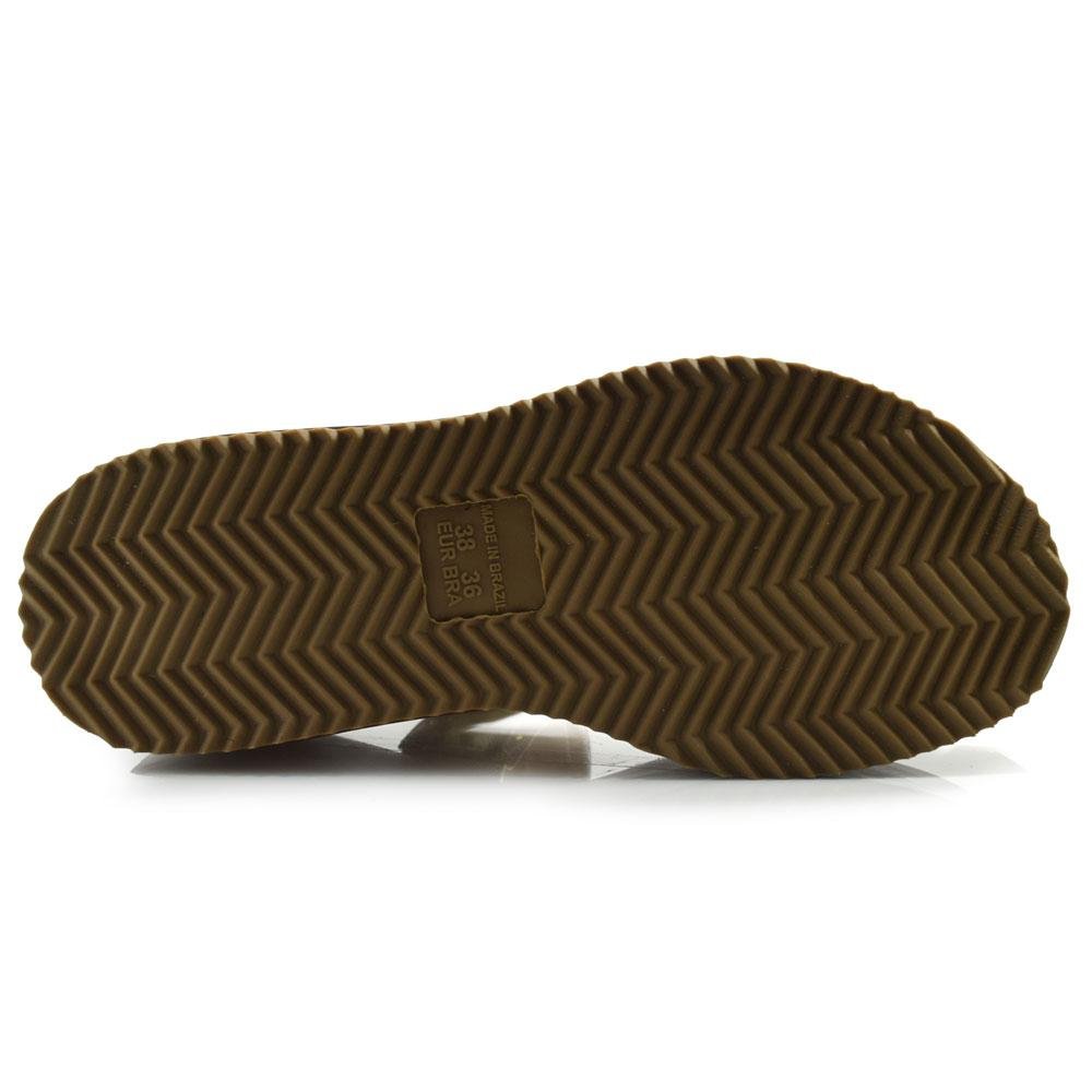 Sandália Plataforma Feminina Suzzara Marrom 7