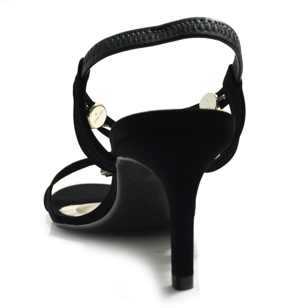 Sandália de Salto Feminina Cazzualen Preto 4