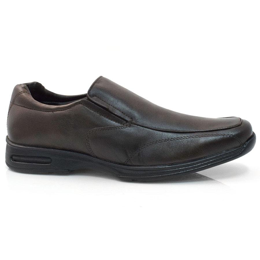 Sapato Social de Couro Zapattero 3020 Marrom 2