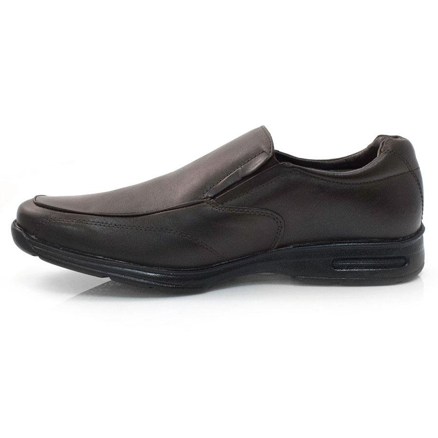 Sapato Social de Couro Zapattero 3020 Marrom 4