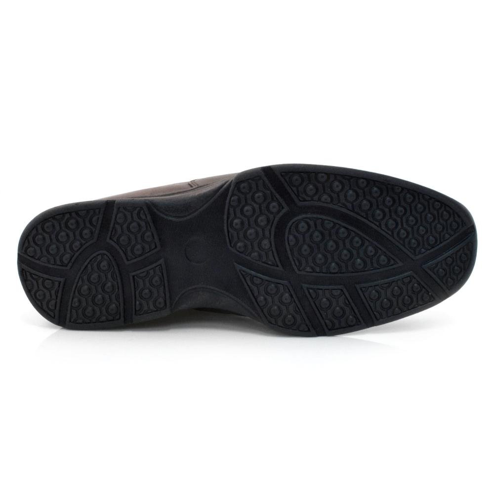 Sapato Social de Couro Zapattero 3020 Marrom 6