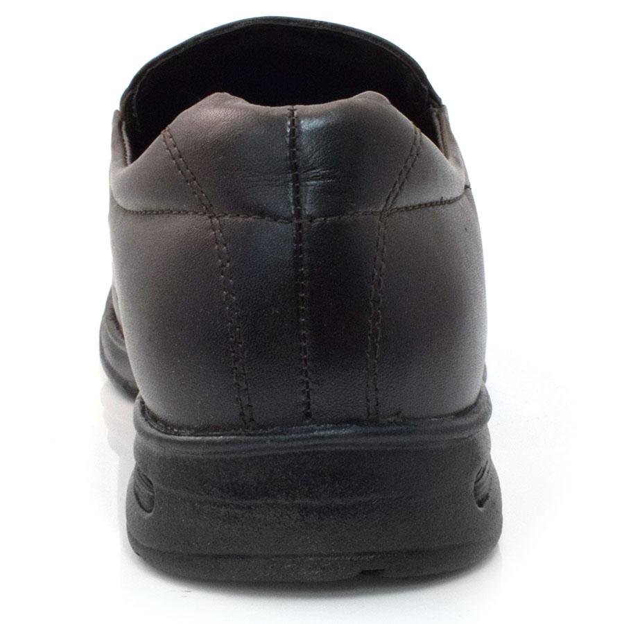 Sapato Social de Couro Zapattero 3020 Marrom 3