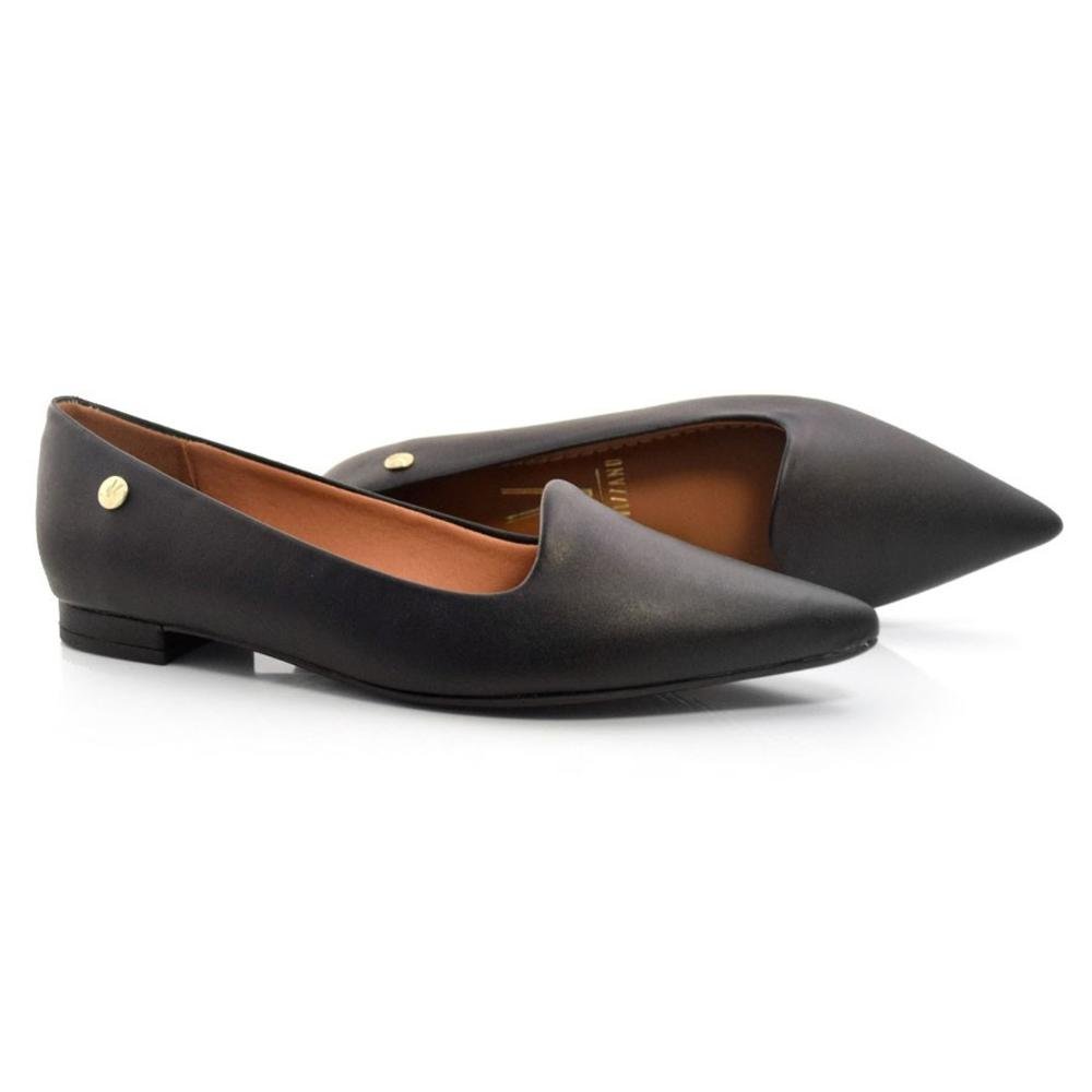 Sapatilha de Bico Fino Feminina Vizzano 1206261-7286 Preto 2