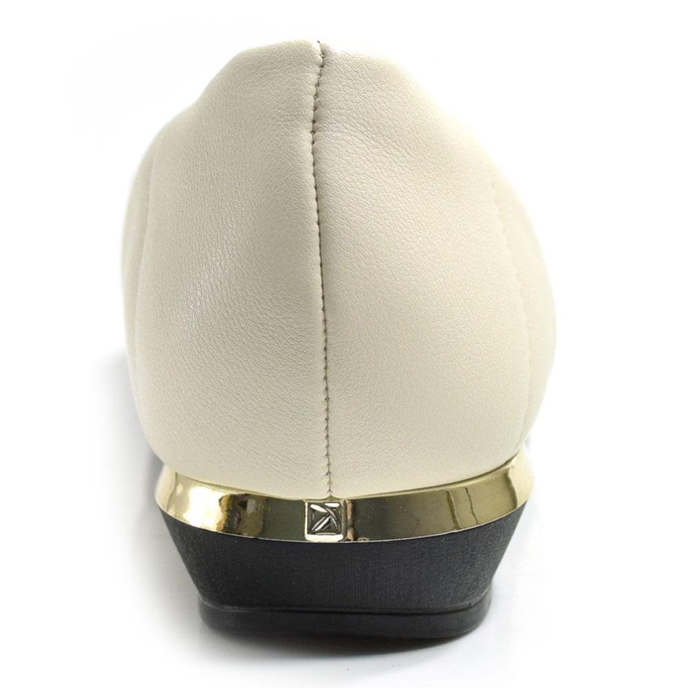 Sapatilha Feminina Piccadilly 147320 Off White 4