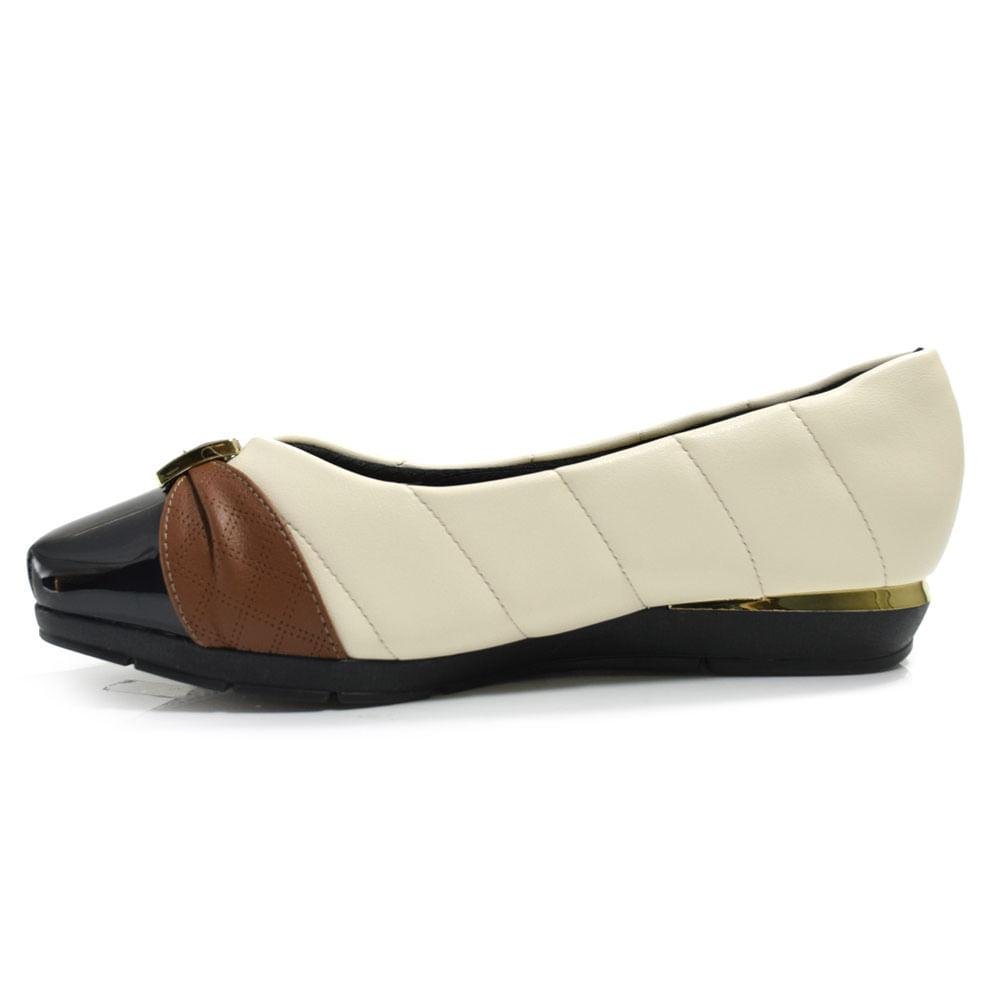 Sapatilha Feminina Piccadilly 147320 Off White 5