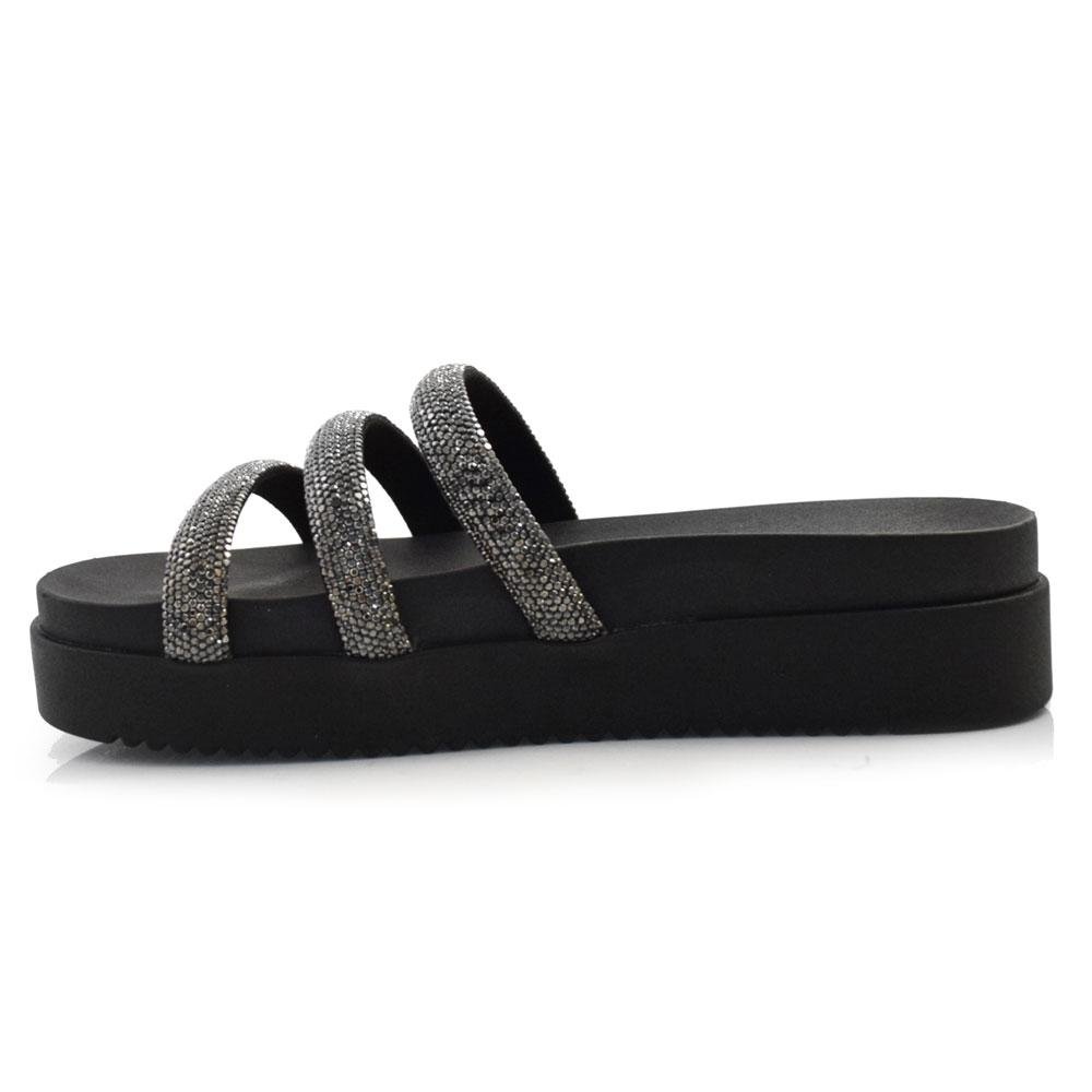 Tamanco Flat Feminino Ramarim 24-42101 Preto 6