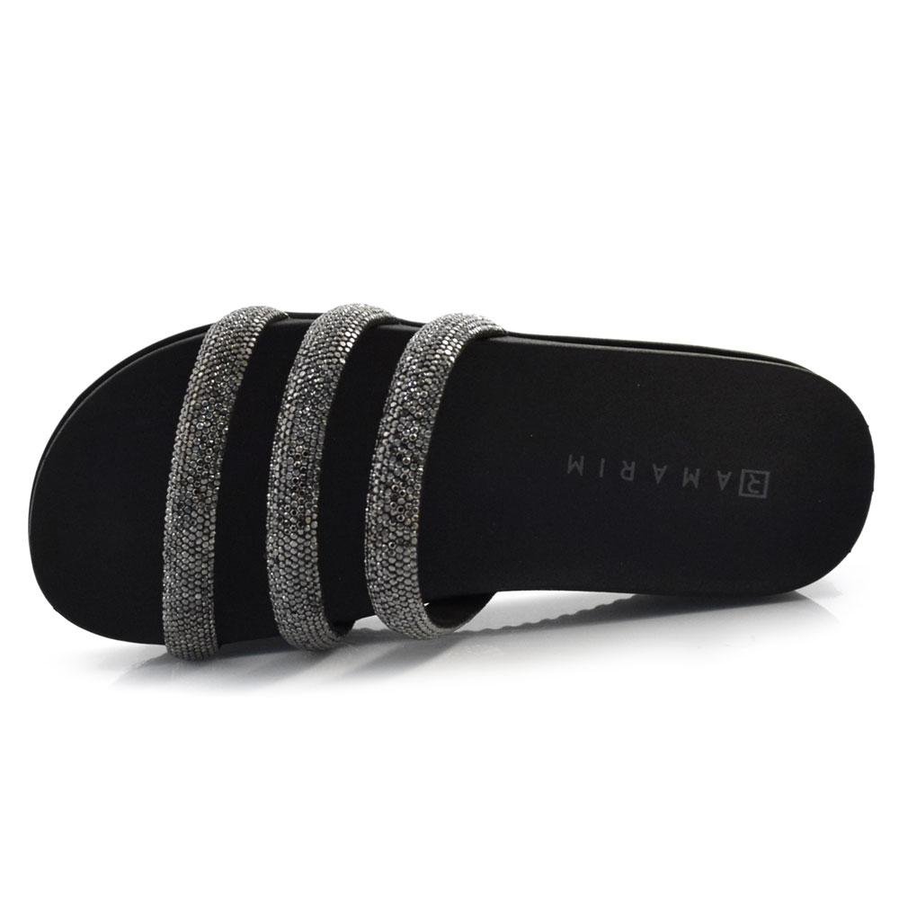 Tamanco Flat Feminino Ramarim 24-42101 Preto 7