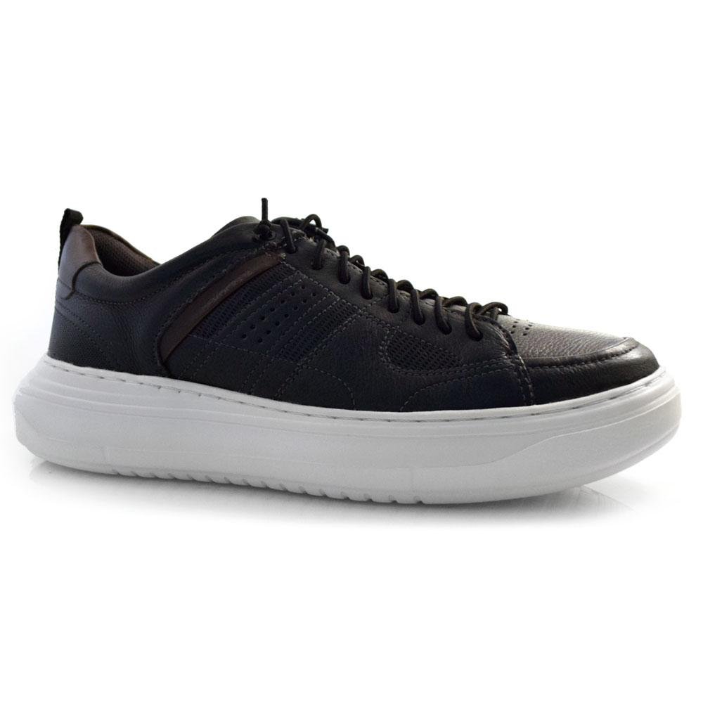 Sapatênis de Couro Masculino Democrata Joe Ultra 526101