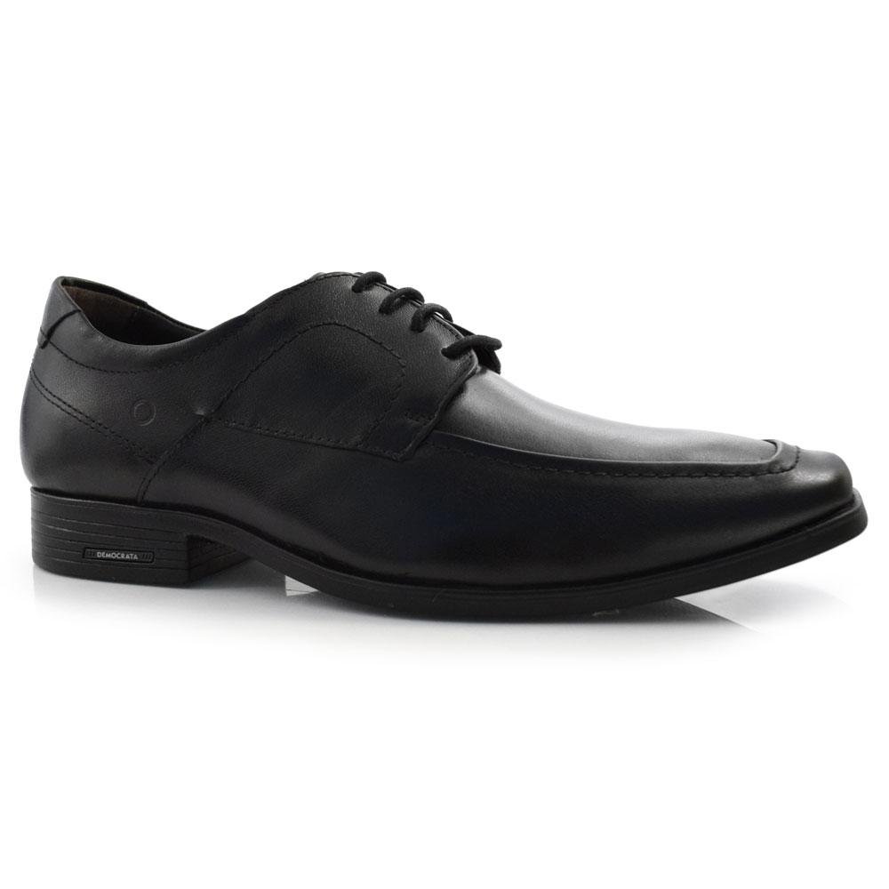 Sapato Social de Couro Masculino Democrata Pointer 250104
