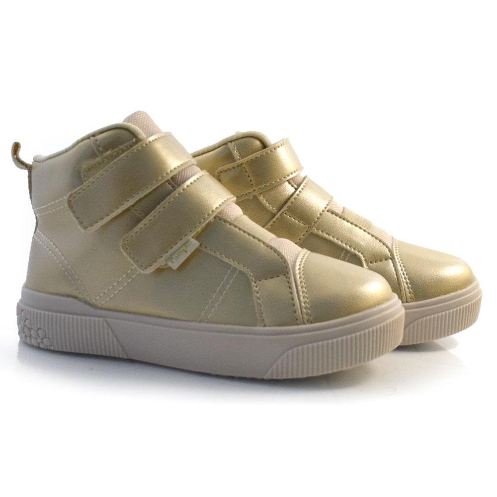 Tênis Infantil Pampili 721.018 Dourado 2