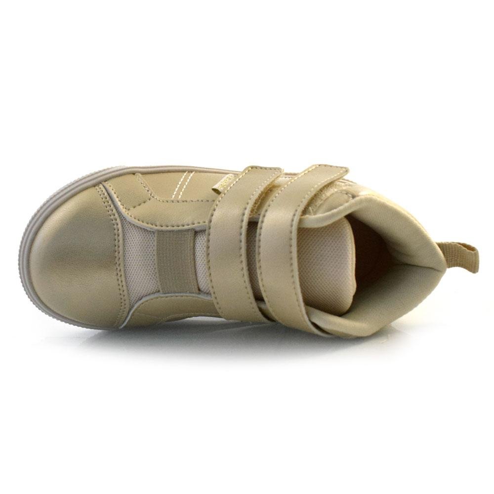 Tênis Infantil Pampili 721.018 Dourado 7