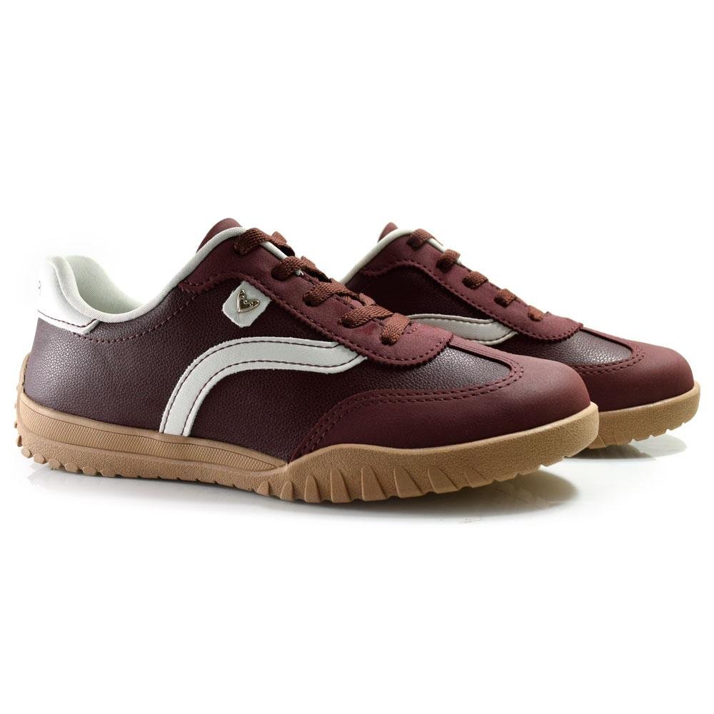 Tênis Casual Feminino Mississipi ME271 Vermelho 2