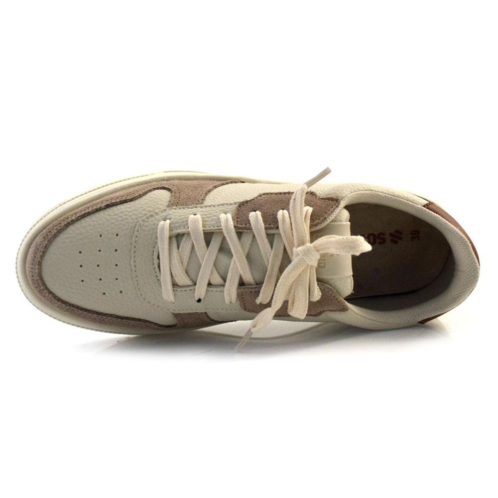 Tênis Casual Masculino Sound A497Z Off White 6