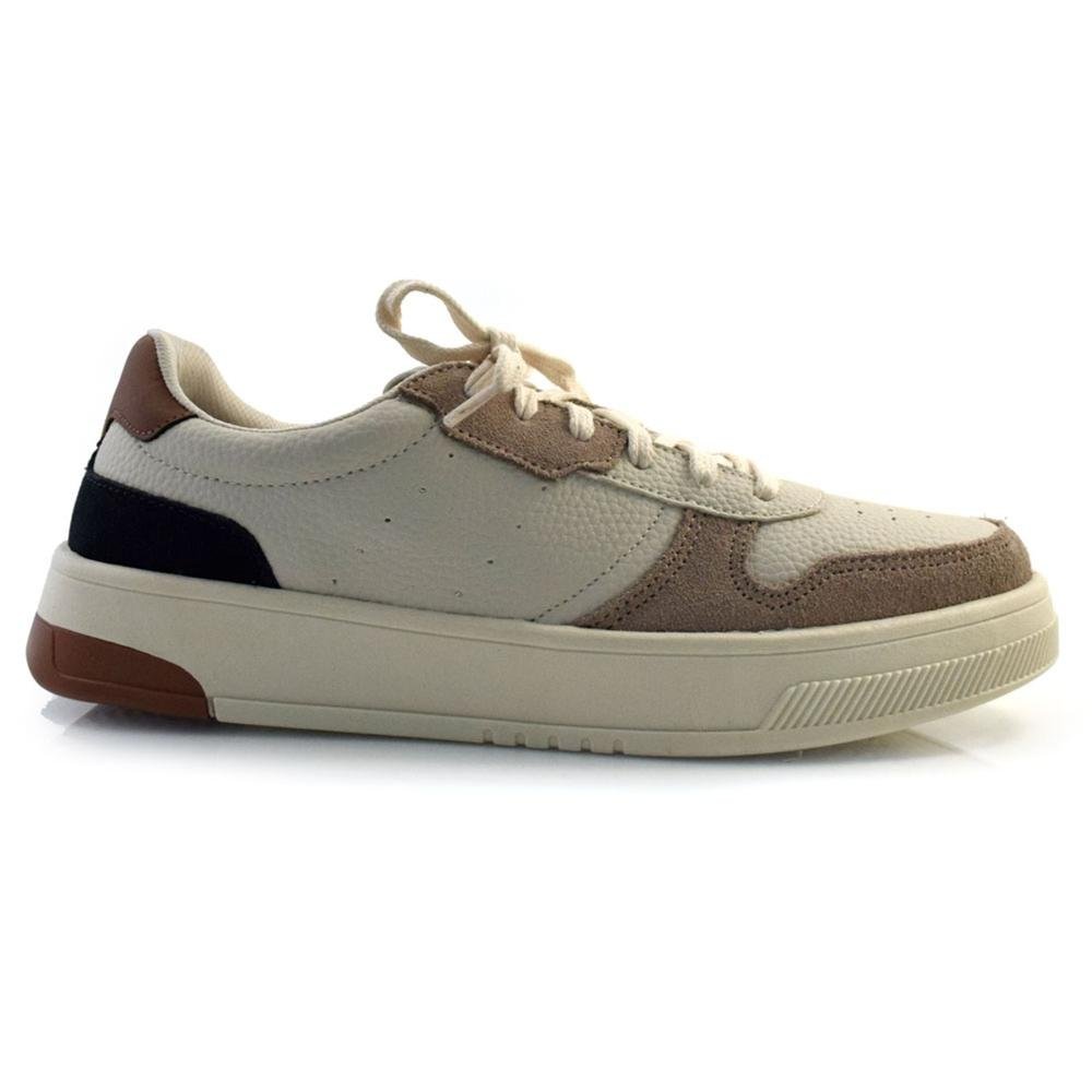 Tênis Casual Masculino Sound A497Z Off White 3