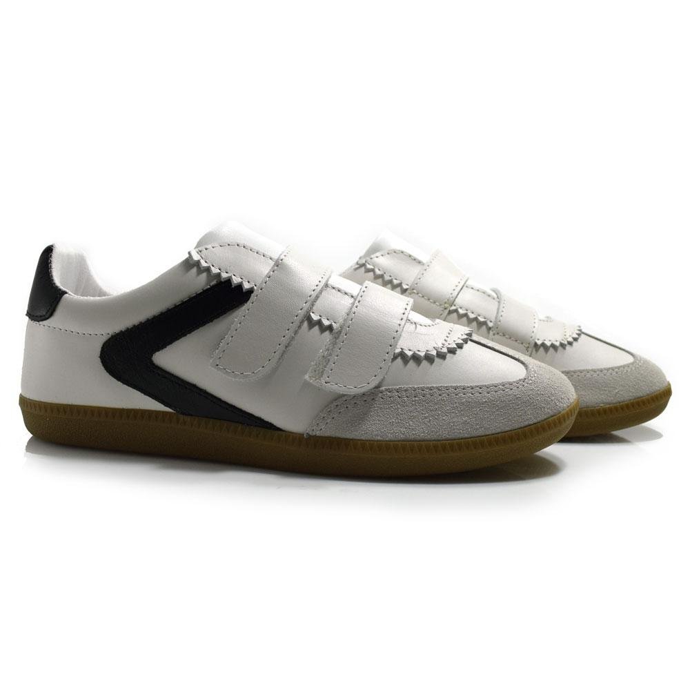 Tênis de Couro Feminino Suzzara Branco 2