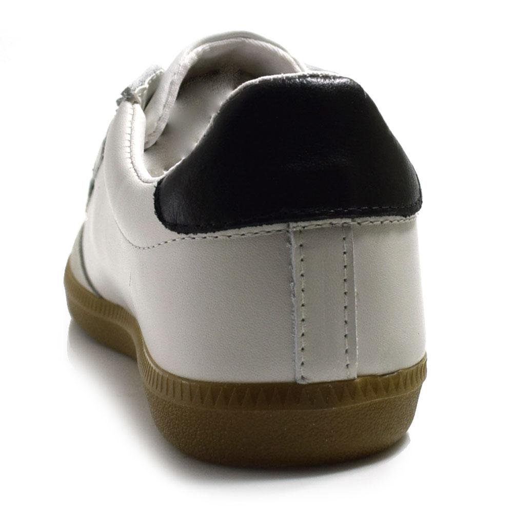 Tênis de Couro Feminino Suzzara Branco 4
