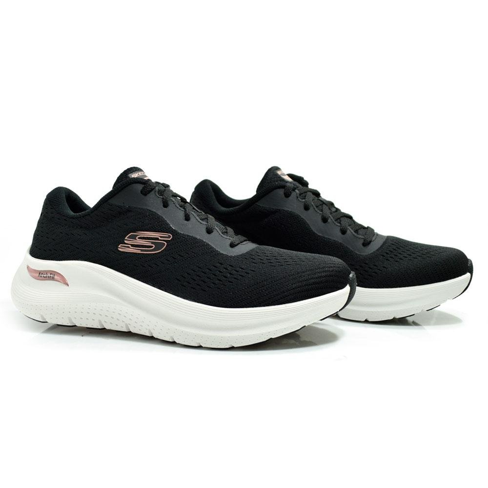 Tênis Feminino Skechers Arch Fit 150051 Preto 2