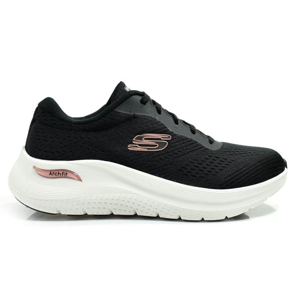 Tênis Feminino Skechers Arch Fit 150051 Preto 3