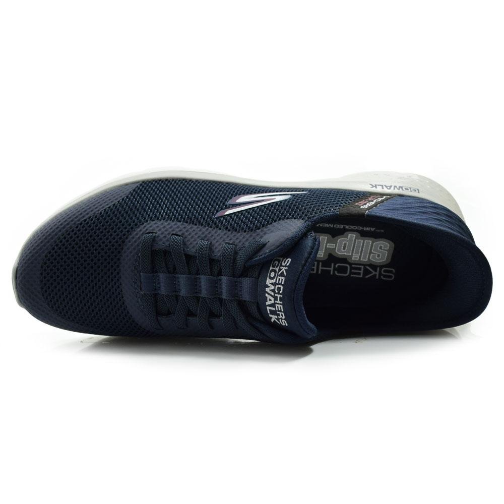 Tênis Masculino Skechers Go Walk Flex Original 216324 Azul 6