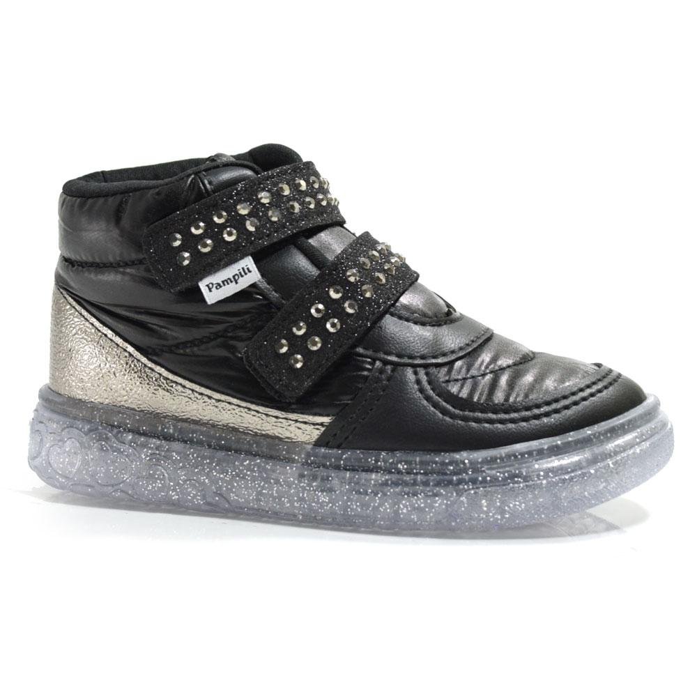 Tênis de LED Infantil Pampili 483.041 Preto 2