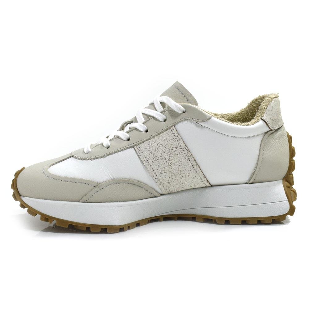 Tênis de Couro Feminino Suzzara 10330-8341 Branco 5
