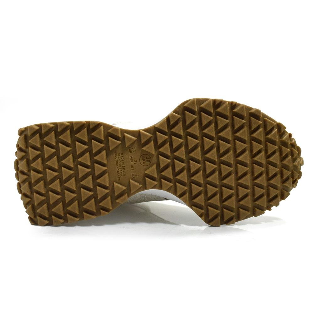 Tênis de Couro Feminino Suzzara 10330-8341 Branco 7