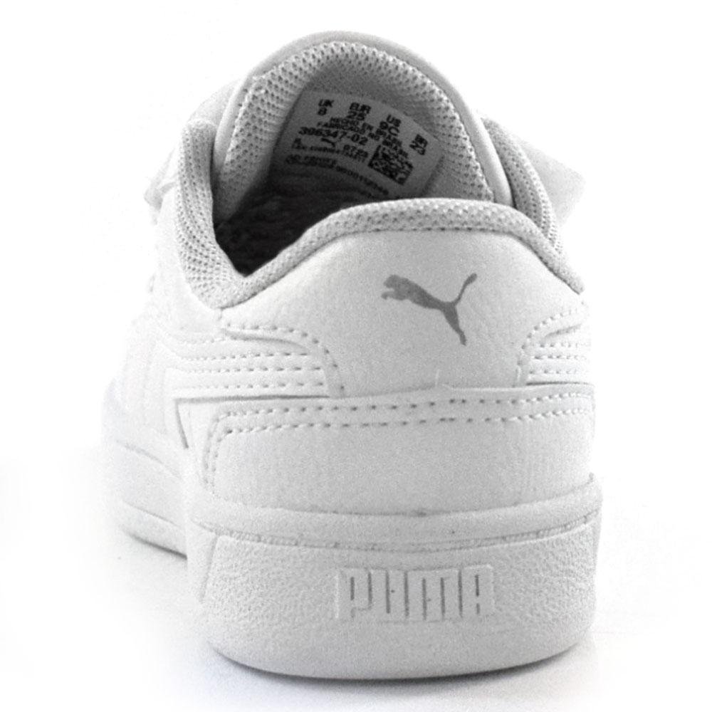 Tênis Unissex Infantil Puma Caven 396347 Branco 4