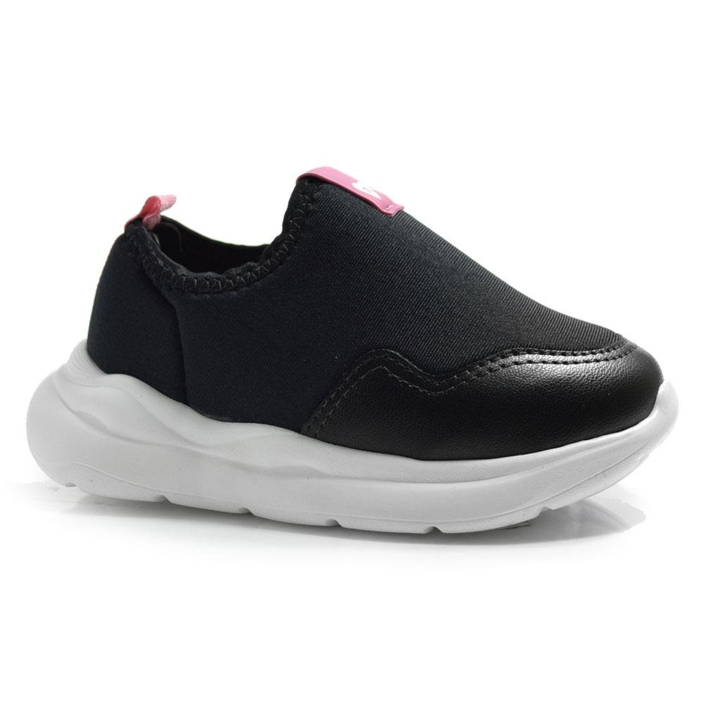 Tênis Infantil Molekinha do 17 ao 25 Preto 1