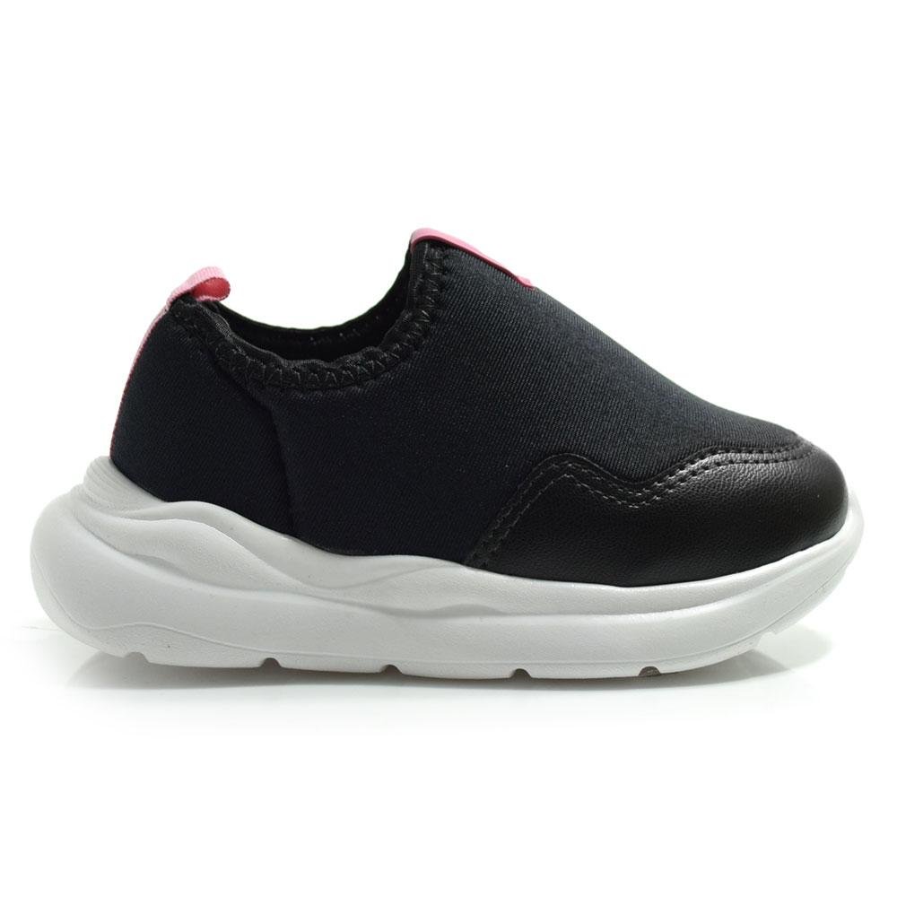 Tênis Infantil Molekinha do 17 ao 25 Preto 3