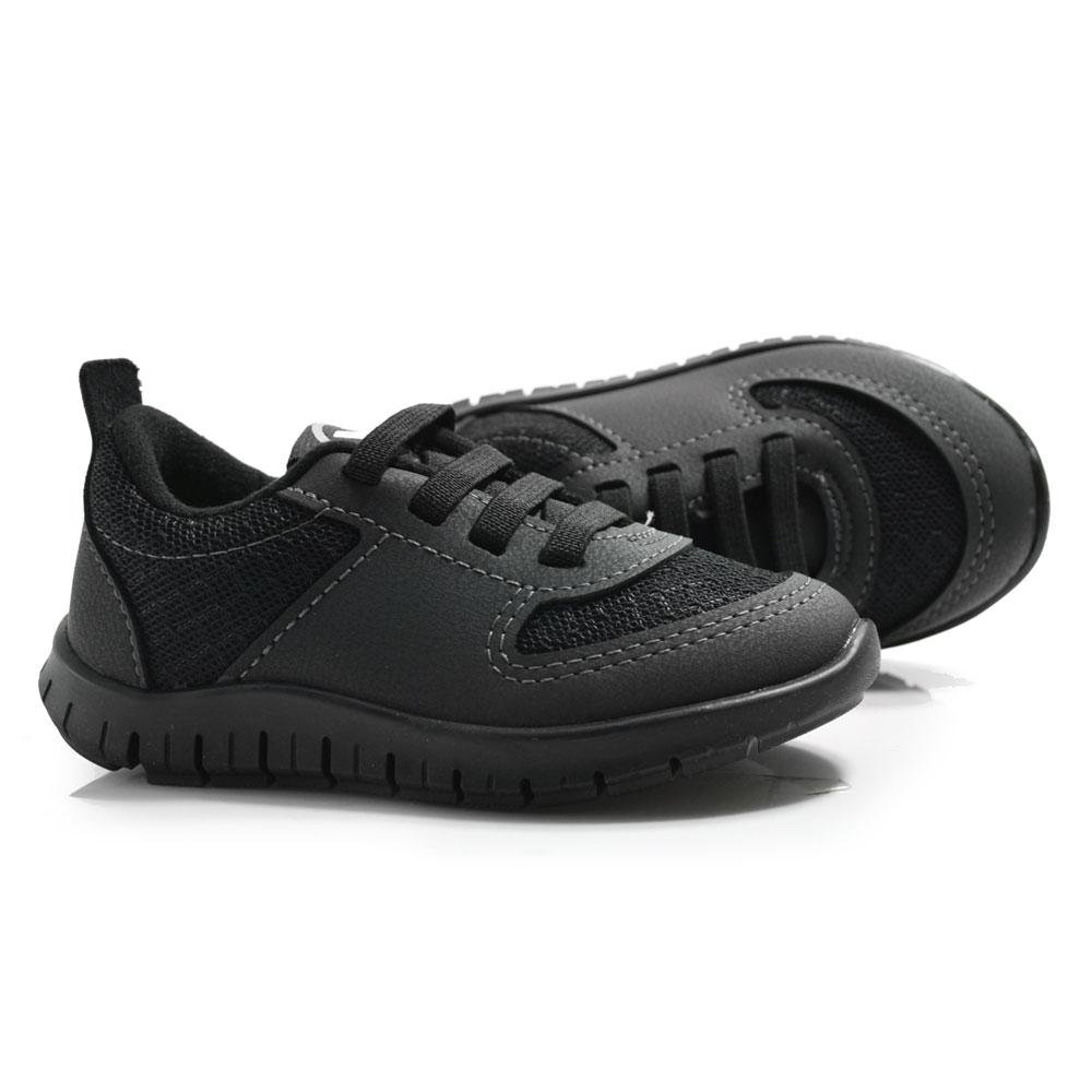 Tênis Infantil Molekinho do 19 ao 26 Preto 2