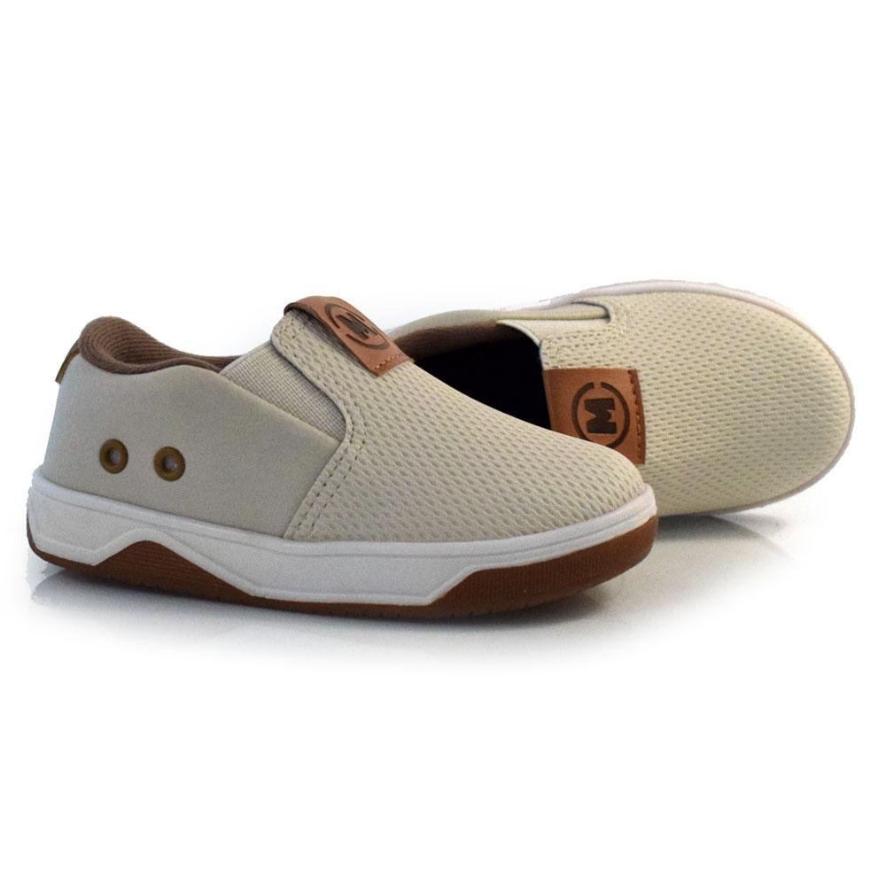 Tênis Infantil Molekinho 2623.100.26271 Creme 2