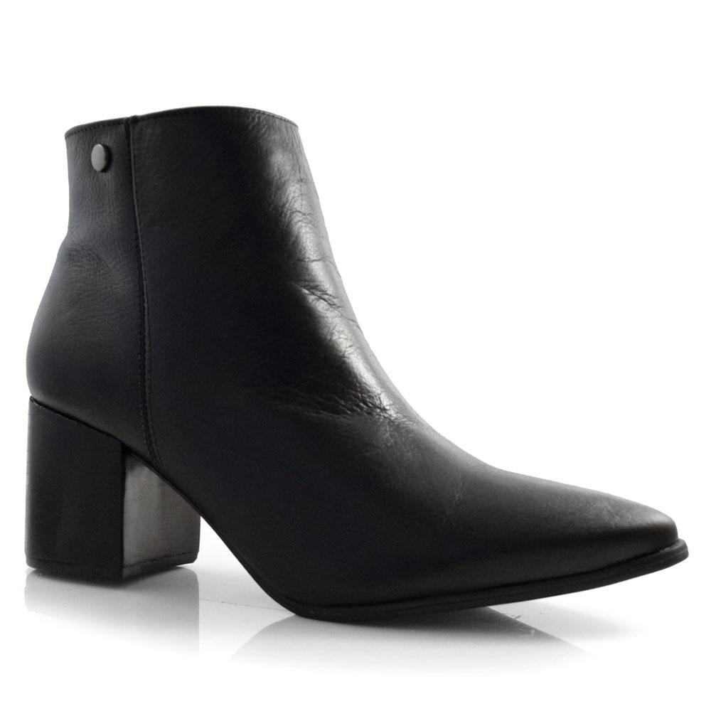 Bota de Couro e Cano Curto Suzzara 78509